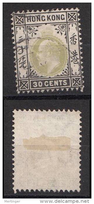 China Hong Kong Mi# 69 Used 30c Eduard 1903 - Used Stamps