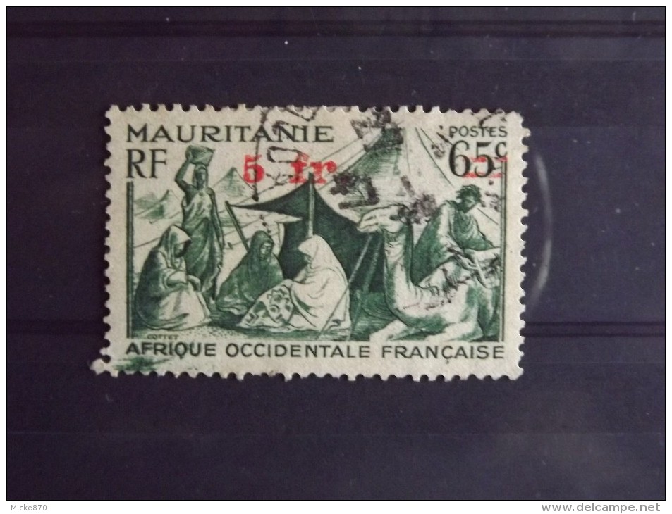 Mauritanie N°135 Oblitéré Nomades - Used Stamps