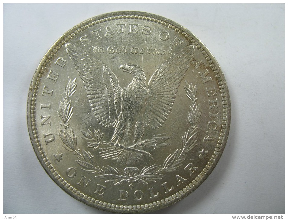 US USA 1 ONE DOLLAR MORGAN COIN SILVER 1883 O HIGH GRADE  WEIGHT 26.72 GRAMS LOT 6 - 1878-1921: Morgan