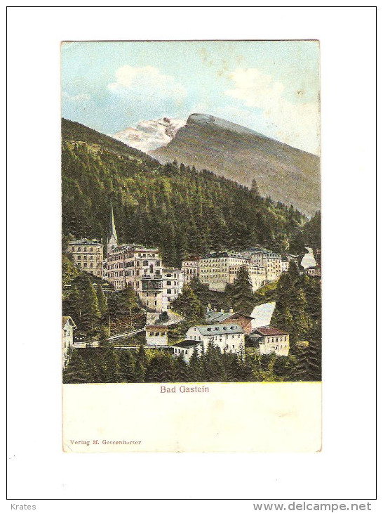 Postcard - Austria, Bad Gastein, Relief Postcard, 3D     (14276) - Other & Unclassified