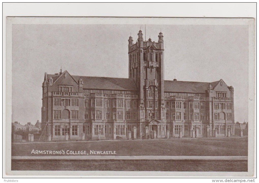 AKGB United Kingdom Postcard Newcastle - Armstrong's College - 1926 - Newcastle-upon-Tyne