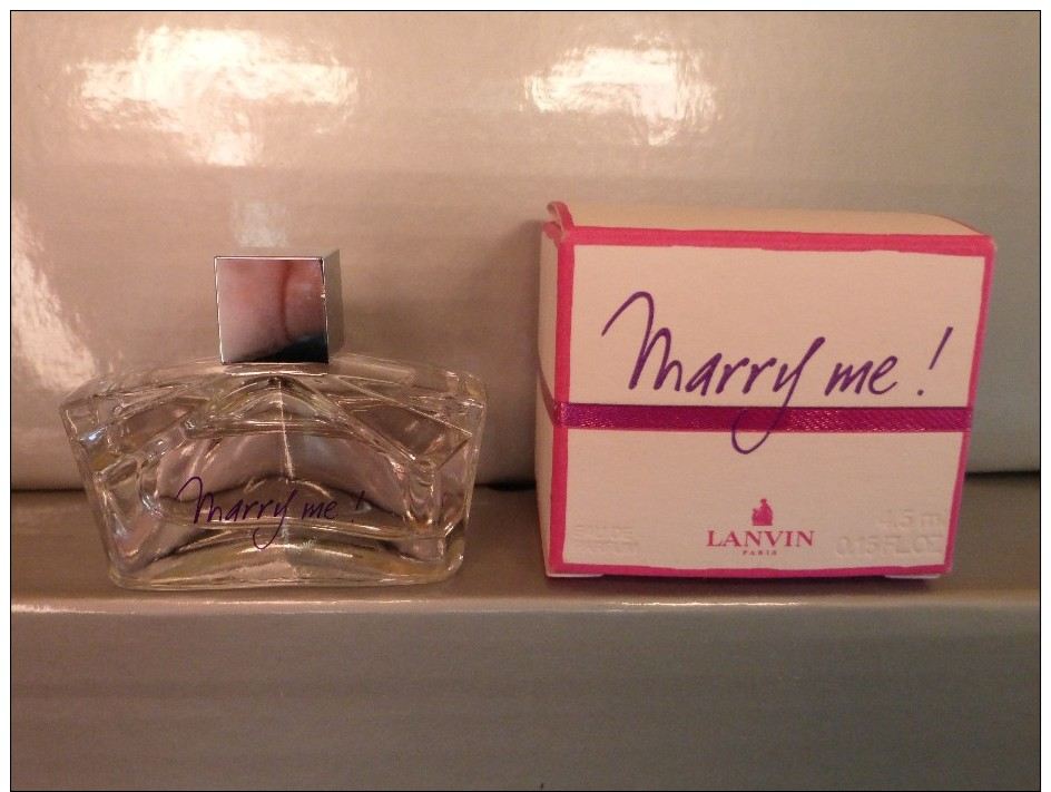 MINIATURE PARFUM LANVIN Eau De Parfum Marry Me ! - Miniatures Womens' Fragrances (in Box)