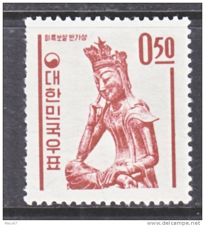 Korea 362a    Granite Paper  *     1964-6  Issue  BUDDHA - Korea, South