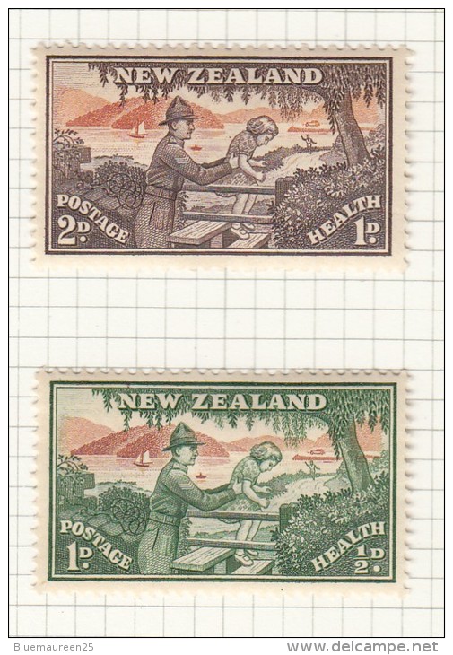 Health Stamps - 1946 - Neufs