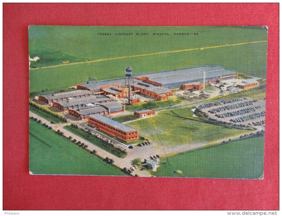 Kansas > Wichita Cesena Aircraft Plant Not Mailed  Ref 1284 - Wichita