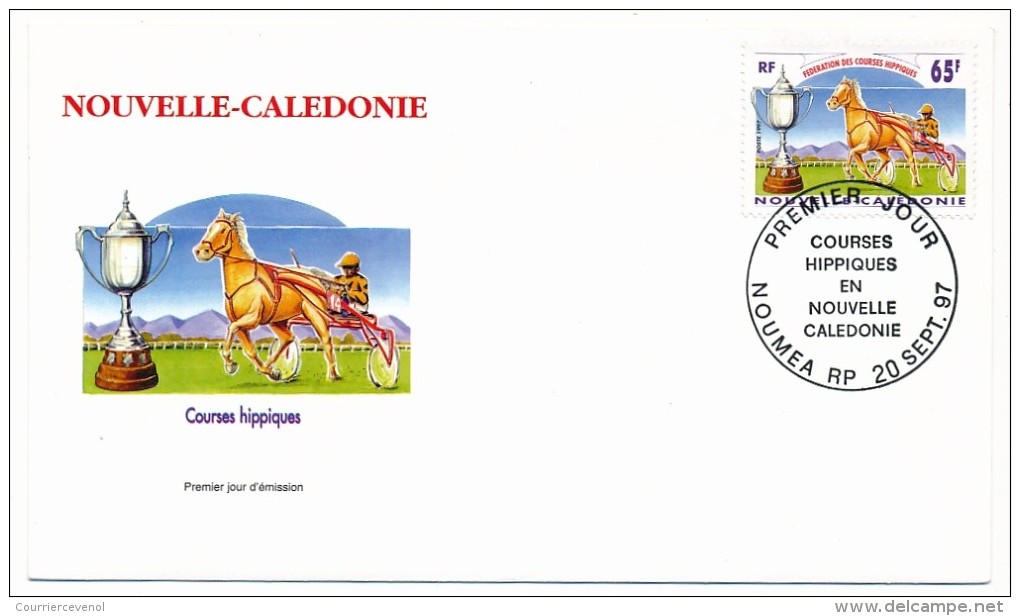 NOUVELLE CALEDONIE - Lot 20 FDC diverses année 1997