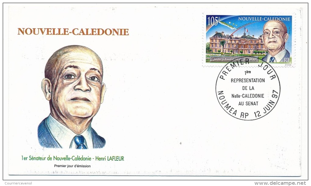 NOUVELLE CALEDONIE - Lot 20 FDC diverses année 1997