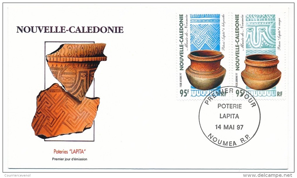 NOUVELLE CALEDONIE - Lot 20 FDC diverses année 1997