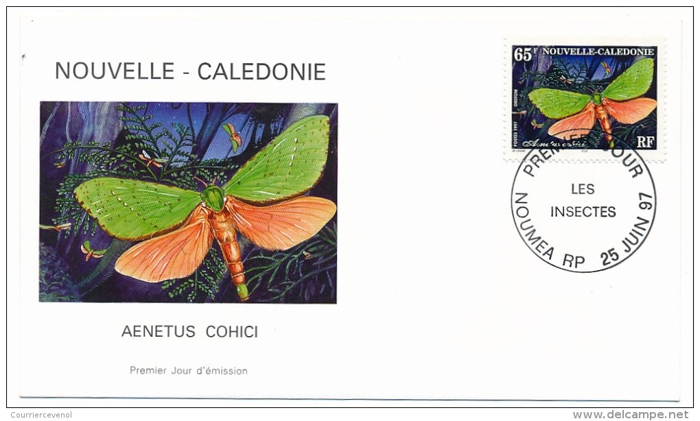 NOUVELLE CALEDONIE - Lot 20 FDC diverses année 1997