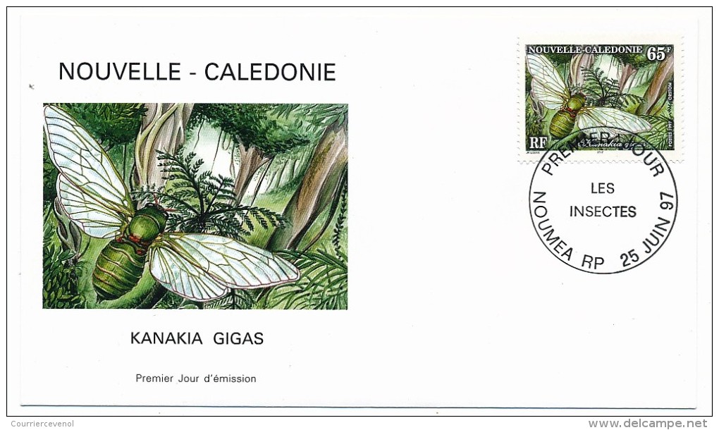 NOUVELLE CALEDONIE - Lot 20 FDC diverses année 1997