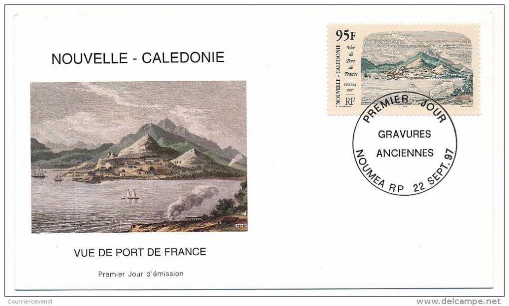 NOUVELLE CALEDONIE - Lot 20 FDC diverses année 1997