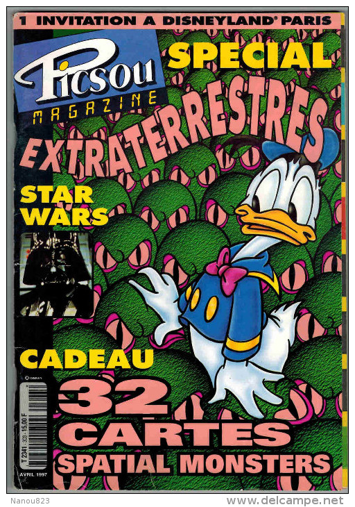 PICSOU MAGAZINE N° 303 De Avril 1997 Spécial Star Wars Iam Pierce Brosnan Et L'invitation Disneyland Paris - Picsou Magazine