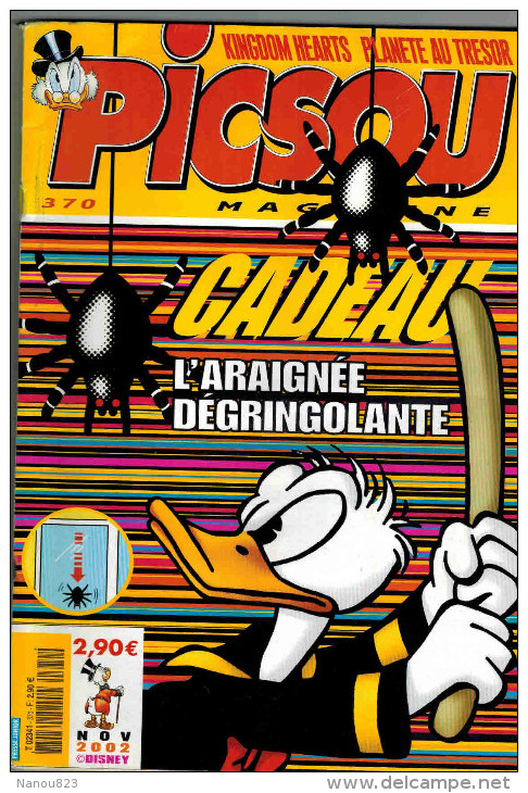 PICSOU MAGAZINE N° 370 De Novembre 2002 Spécial Ted Price Enquête Picsou Mag Cabanarama - Picsou Magazine