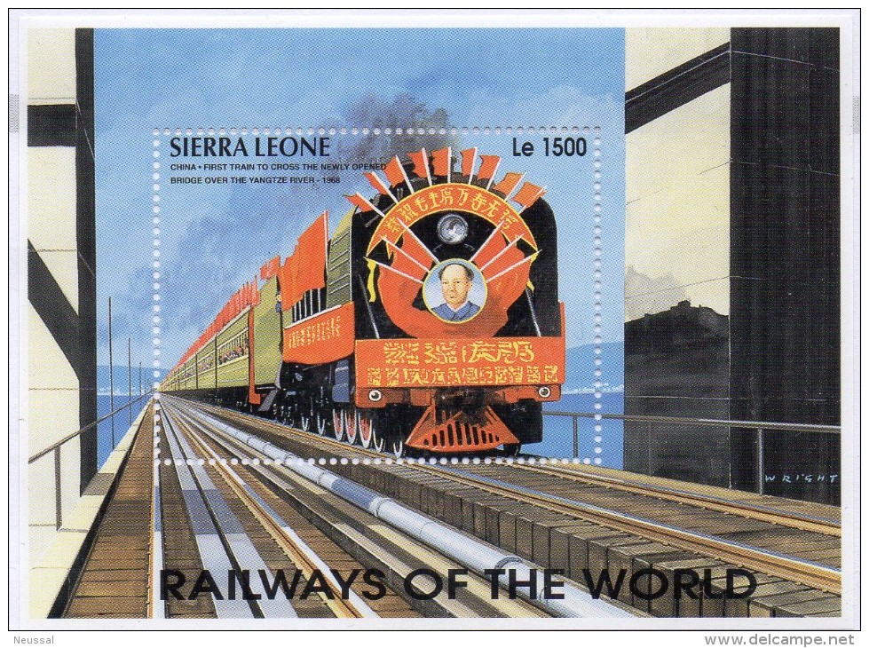 Hb-287  Sierra Leone - Trenes