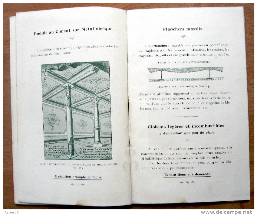 catalogue "Matériaux de Construction, P. Cantillana, rue de France, Bruxelles-Midi" 1901