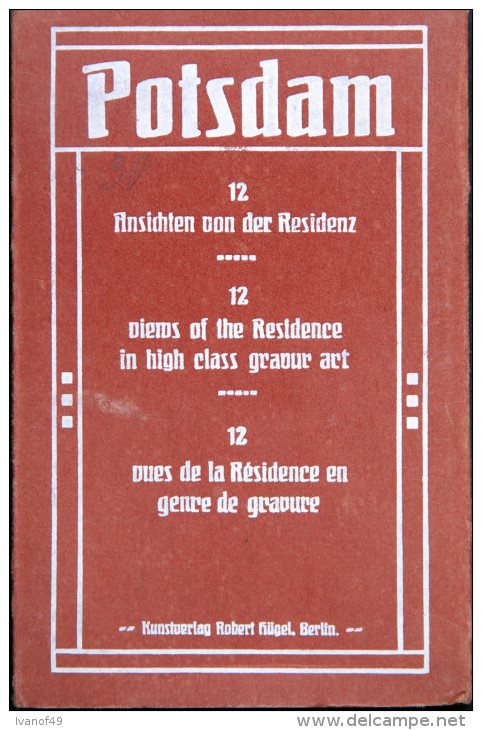 *Allemagne - POTSDAM - CPA - "12 Vues De La Résidence En Genre De Gravure" - Potsdam