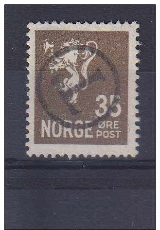 Norwegen T Cls Type 2 On Michel Cat.No. 128 - Fiscali
