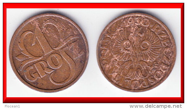 RARE COIN **** POLOGNE - POLAND - 1 GROSZ 1930 **** EN ACHAT IMMEDIAT - Poland