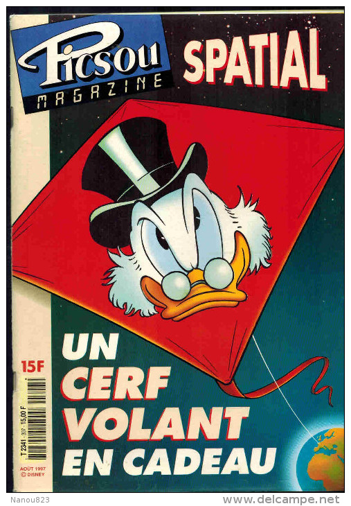 PICSOU MAGAZINE N° 307 De Août 1997 Spécial Spatial Volcano - Picsou Magazine