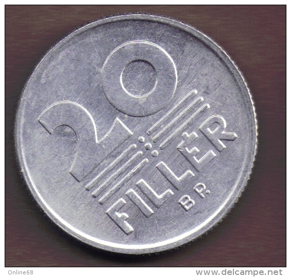 HUNGARY 20 FILLER 1989 - Hungría