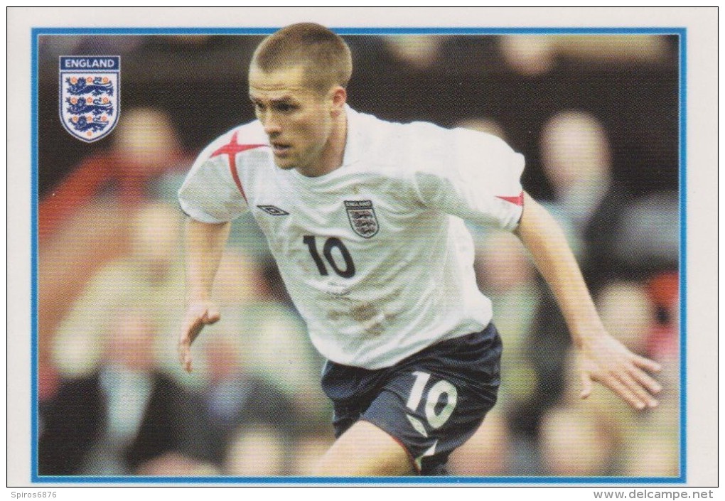 Merlin's England By Topps Europe World Cup 2006 Football Sticker No 110 MICHAEL OWEN Team ENGLAND - Altri & Non Classificati