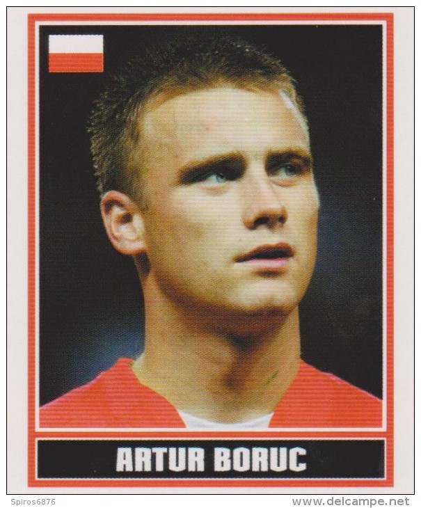 Merlin's England By Topps Europe World Cup 2006 Football Sticker ARTUR BORUC Team POLAND - Altri & Non Classificati