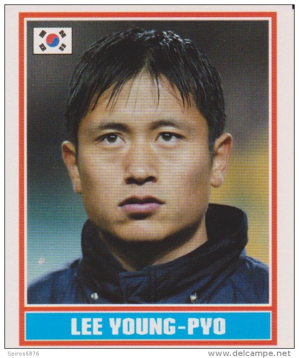 Merlin's England By Topps Europe World Cup 2006 Football Sticker LEE YOUNG PYO Team SOUTH KOREA - Altri & Non Classificati