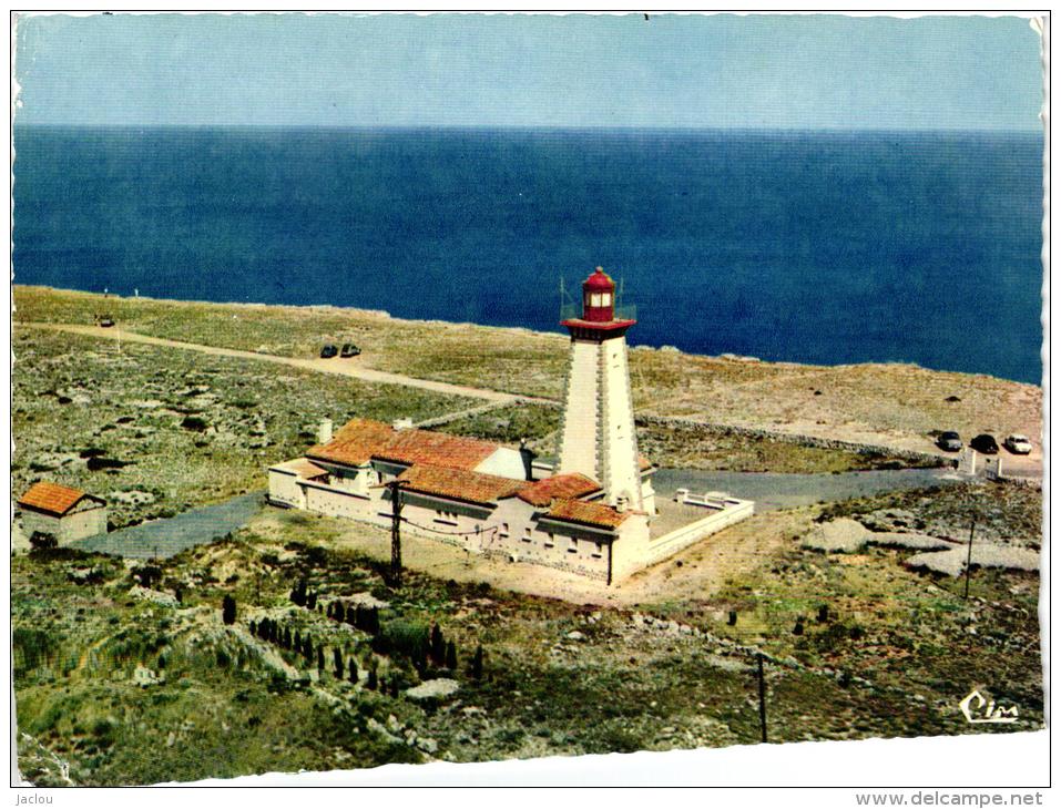 LEUCATE PLAGE ,VUE AERIENNE ,LE PHARE ,A VOIR ,COULEUR REF 37546 - Leucate