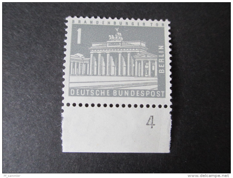 Berlin Nr. 140 Y UR Mit Druckerzeichen (DZ) 4 ** / Postfrisch - Unused Stamps