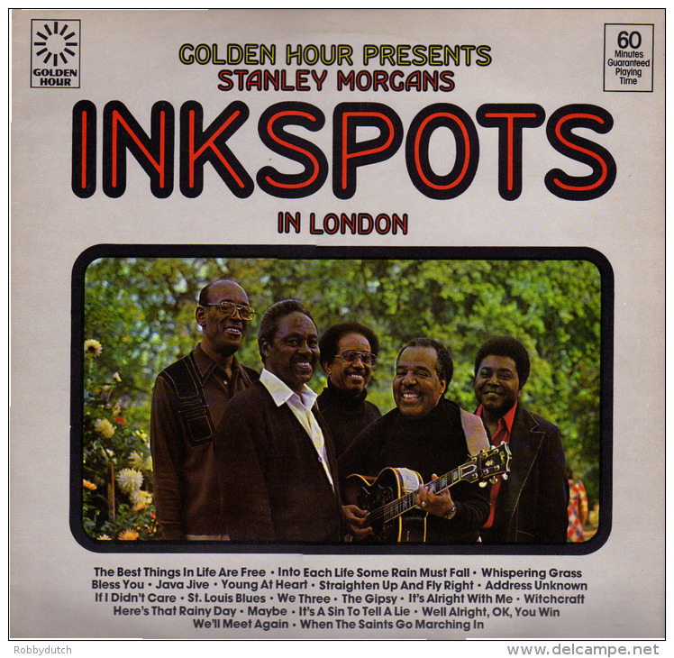 * LP *  STANLEY MORGANS INKSPOTS IN LONDON (Golden Hour)(England 1978) - Jazz