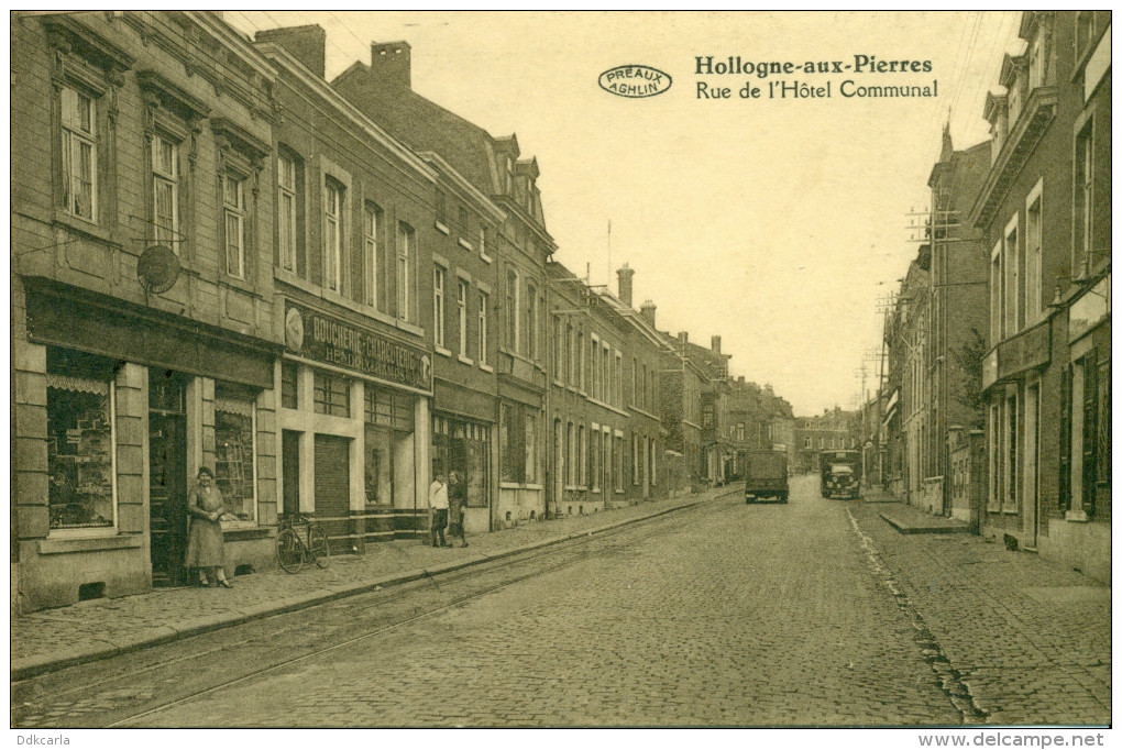 Hollogne-aux-Pierres - Rue De L'Hôtel Communal - Boucherie-Charcuterie Hendrix - Grâce-Hollogne