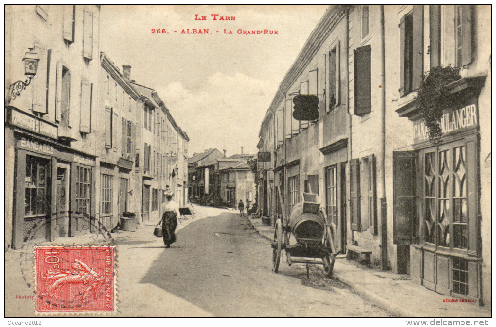 81 Alban. La Grand'Rue - Alban