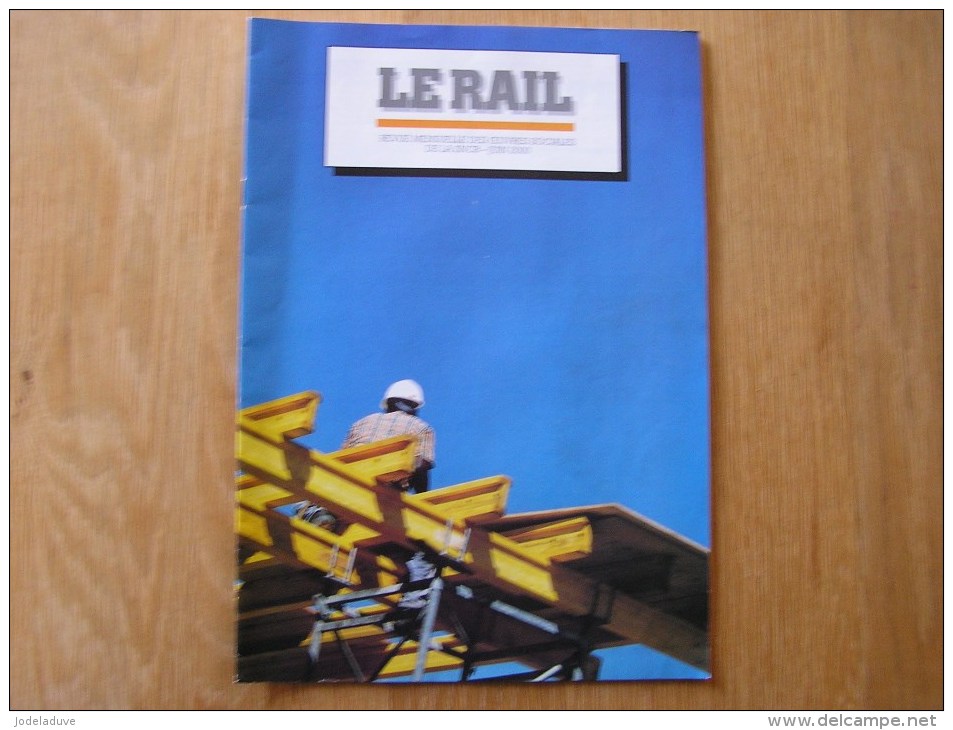 LE RAIL 10 Ans De Crise & De Progrès Ferroviaire Régionalisme Revue 6/2000 Mensuel SNCB NMBS Chemins Fer Train - Railway & Tramway