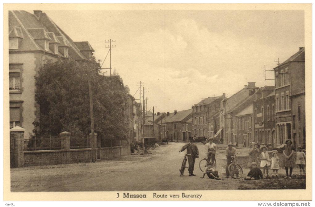 BELGIQUE - LUXEMBOURG - MUSSON - Route Vers Baranzy. (n°3). - Musson