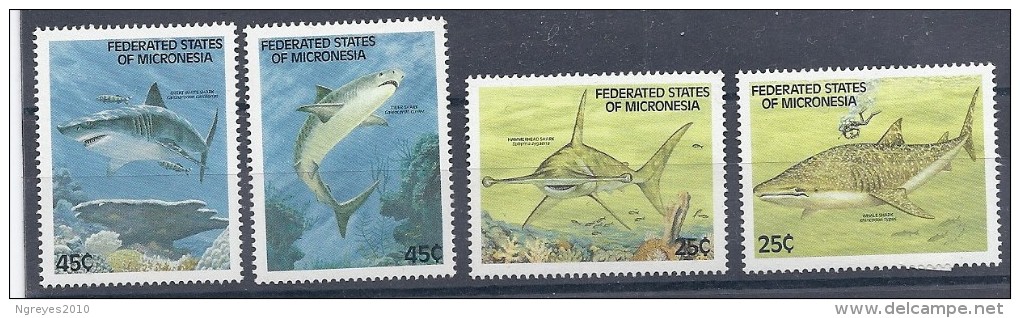 140011832  MICRONESIA   YVERT   Nº  87/90  **/MNH - Mikronesien