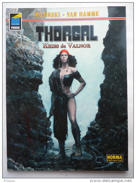 ALBUM BANDE DESSINEE THORGAL KRISS DE VALNOR - NORMA - EO 2005 Espagnole - Andere & Zonder Classificatie