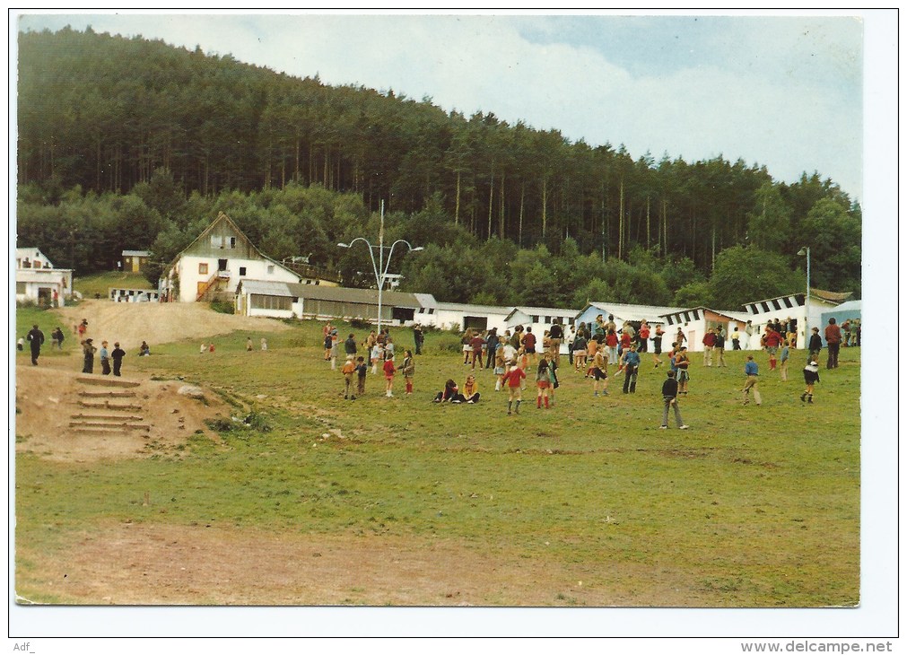 02@ CPSM ANIMEE LAPOUTROIE, CITE DES JEUNES DE CHAMPAGNE, HAUT RHIN 68 - Lapoutroie