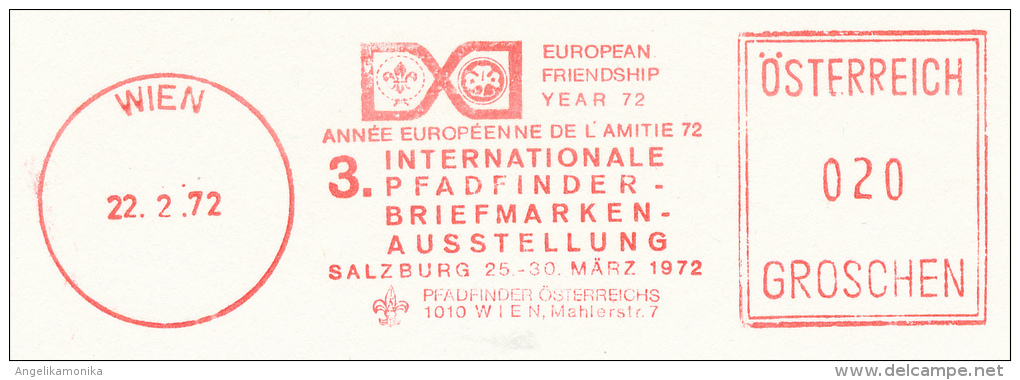 Freistempel 5056 3 Internationale Pfadfinder Briefmarkenausstellung - Franking Machines (EMA)