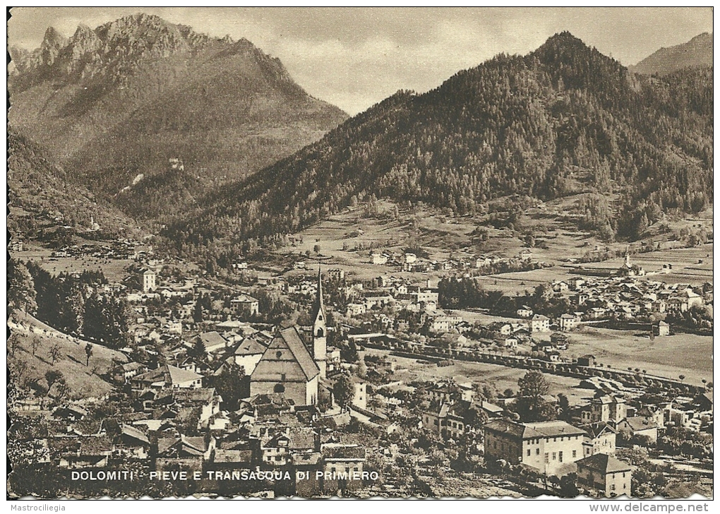 PIEVE E TRANSACQUA DI PRIMIERO  Panorama - Trento