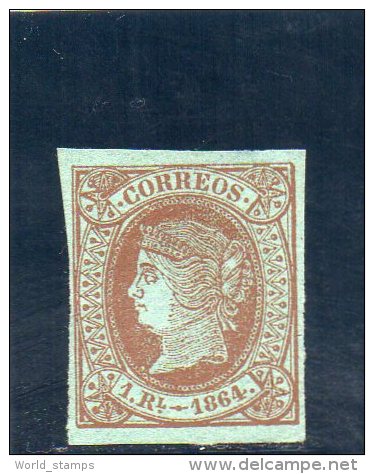 ESPANA 1864 SIN GOMA - Postfris – Scharnier