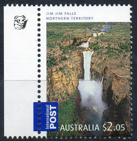 Australia 2008 $2.05 Jim Jim Falls International MNH + 1 Koala - Mint Stamps