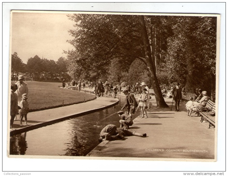 Cp , ANGLETERRE , BOURNEMOUTH , Children's Corner , Vierge - Bournemouth (hasta 1972)