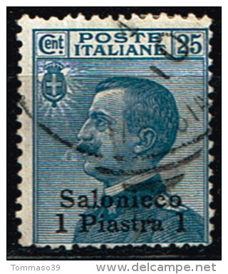 Italia Colonie - LEVANTE - Salonicco S.4    Usato - Algemene Uitgaven