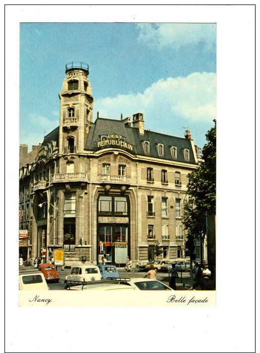 CPSM De  NANCY (54)  -  Façade De L'EST  REPUBLICAIN   // TBE (tracede  Trombone En Haut) - Nancy