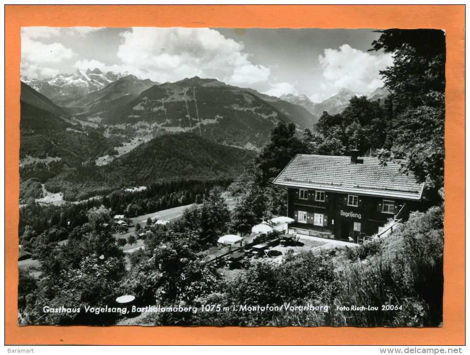 BARTHOLOMÄBERG Gasthaus Vogelsang Edit Risch-Lau - Bludenz