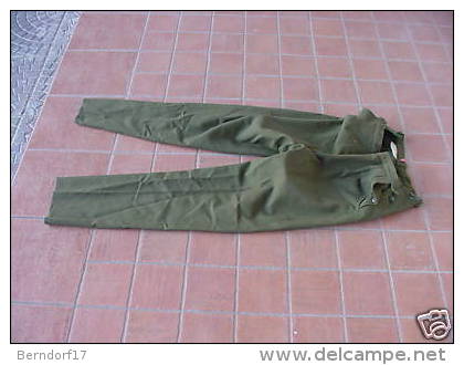 PANTALONI MILITARI VERDE OLIVA O.D - AUSILIARIA - Uniform