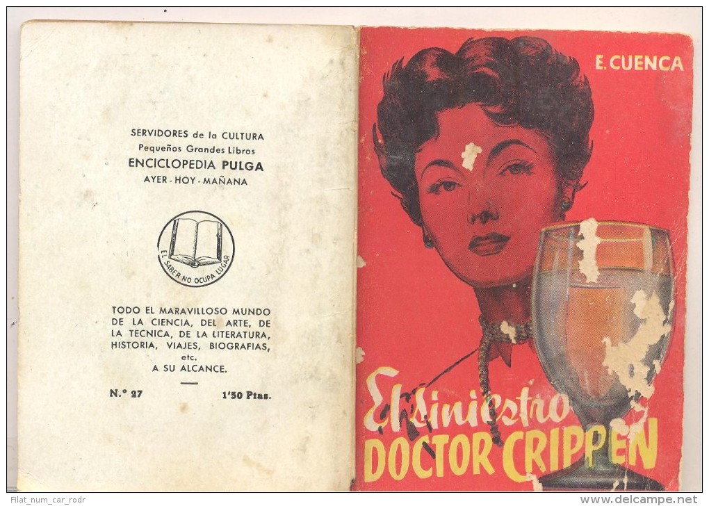 ENCICLOPEDIA PULGA  EL SINIESTRO DOCTOR CRIPPEN - Otros & Sin Clasificación