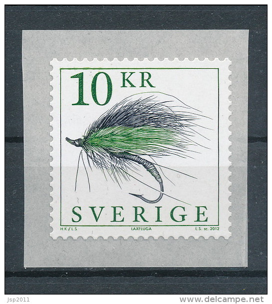 Sweden 2012. Facit # 2886. Fishing Gear. 10 Kronor With Control # 30 On Back ,MNH (**) - Neufs