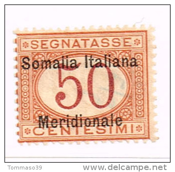 Italia Colonie - SOMALIA  - Segnatasse Sass. 56  - NUOVI (*) - Somalië