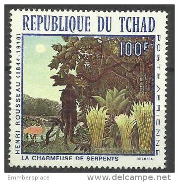 Chad - 1968 The Snake Charmer (painting) 100f MLH *   SG 207  Sc C43 - Chad (1960-...)